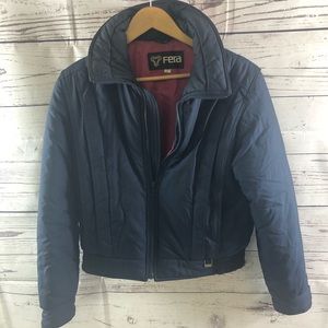 🌞Vintage Navy Ski Puffer FERA Jacket - Small